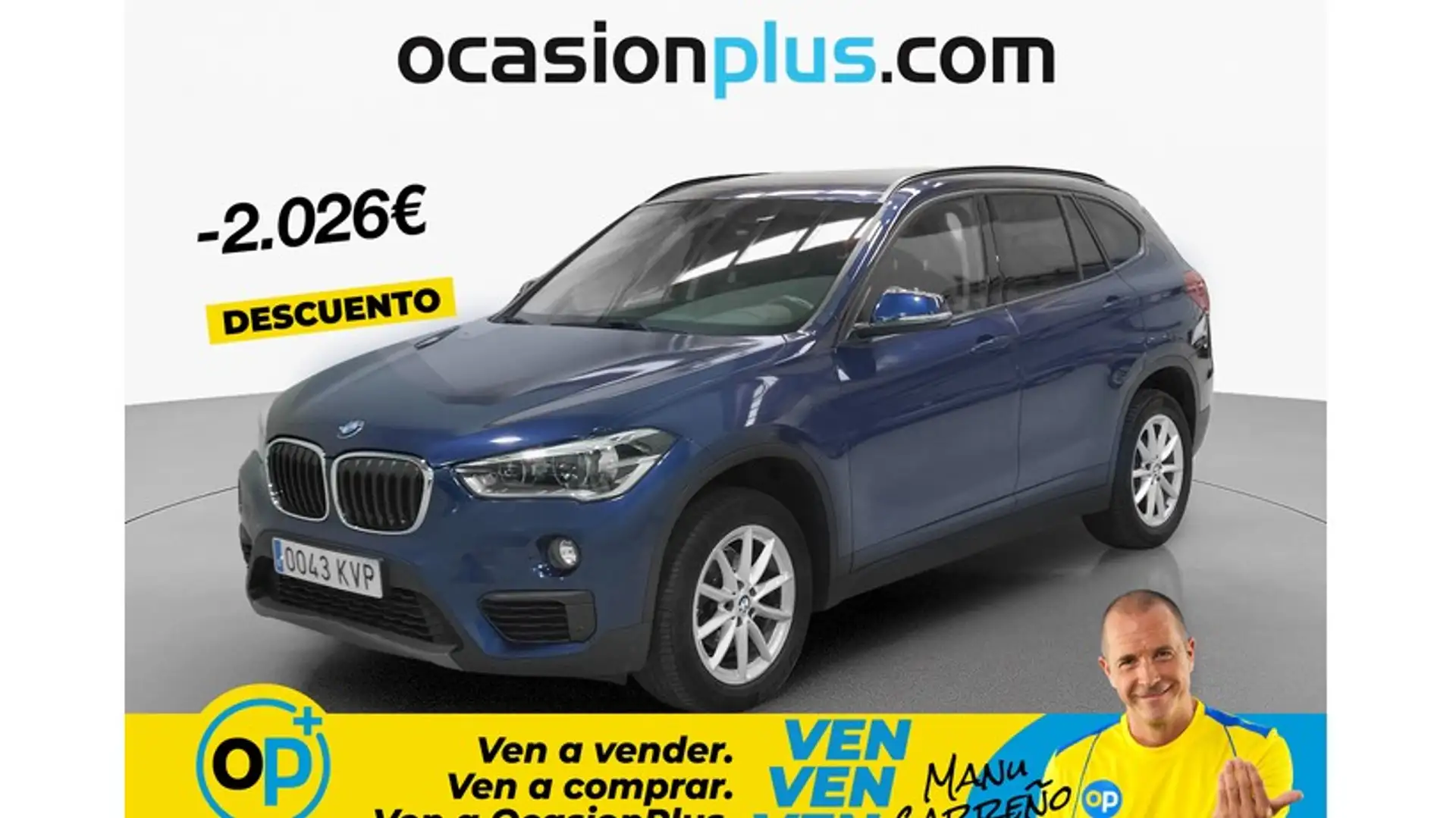BMW X1 sDrive 16d Azul - 1