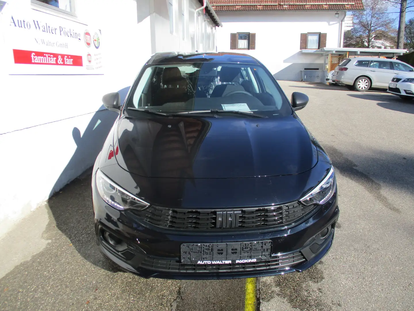 Fiat Tipo 1.5 GSE Hybrid Automatik, Klima, Bluetooth Zwart - 2
