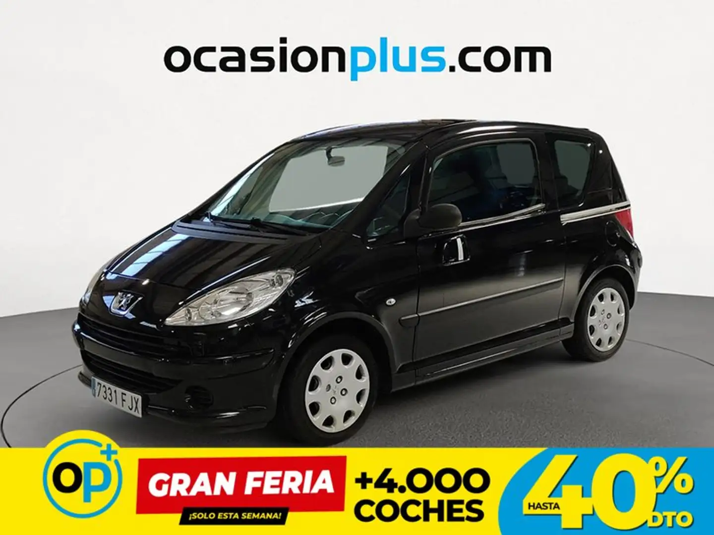 Peugeot 1007 1.4 Urban Schwarz - 1