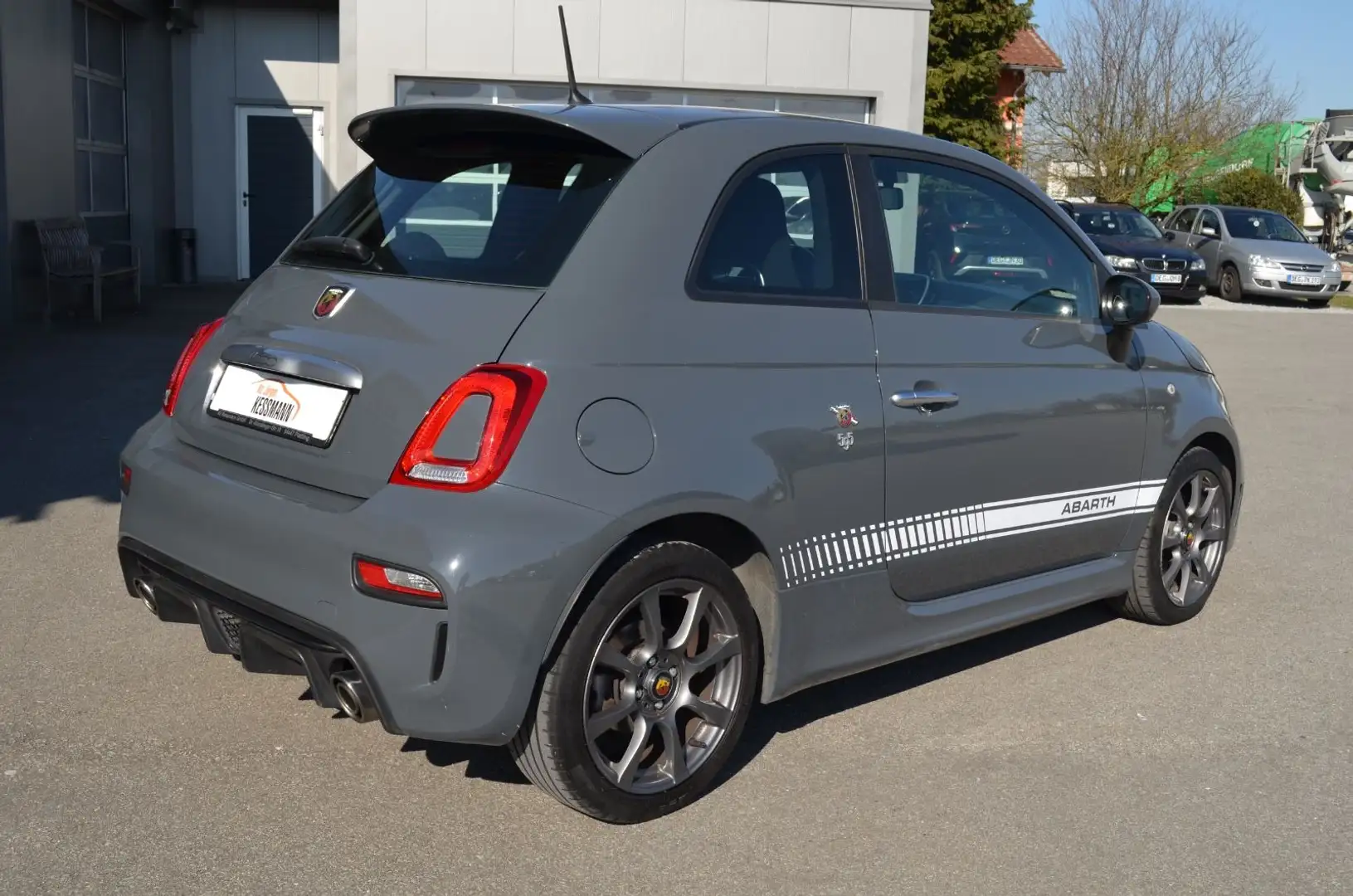 Abarth 595 Corsa **LED Scheinwerfer**Pista Grau Uni** Grau - 2