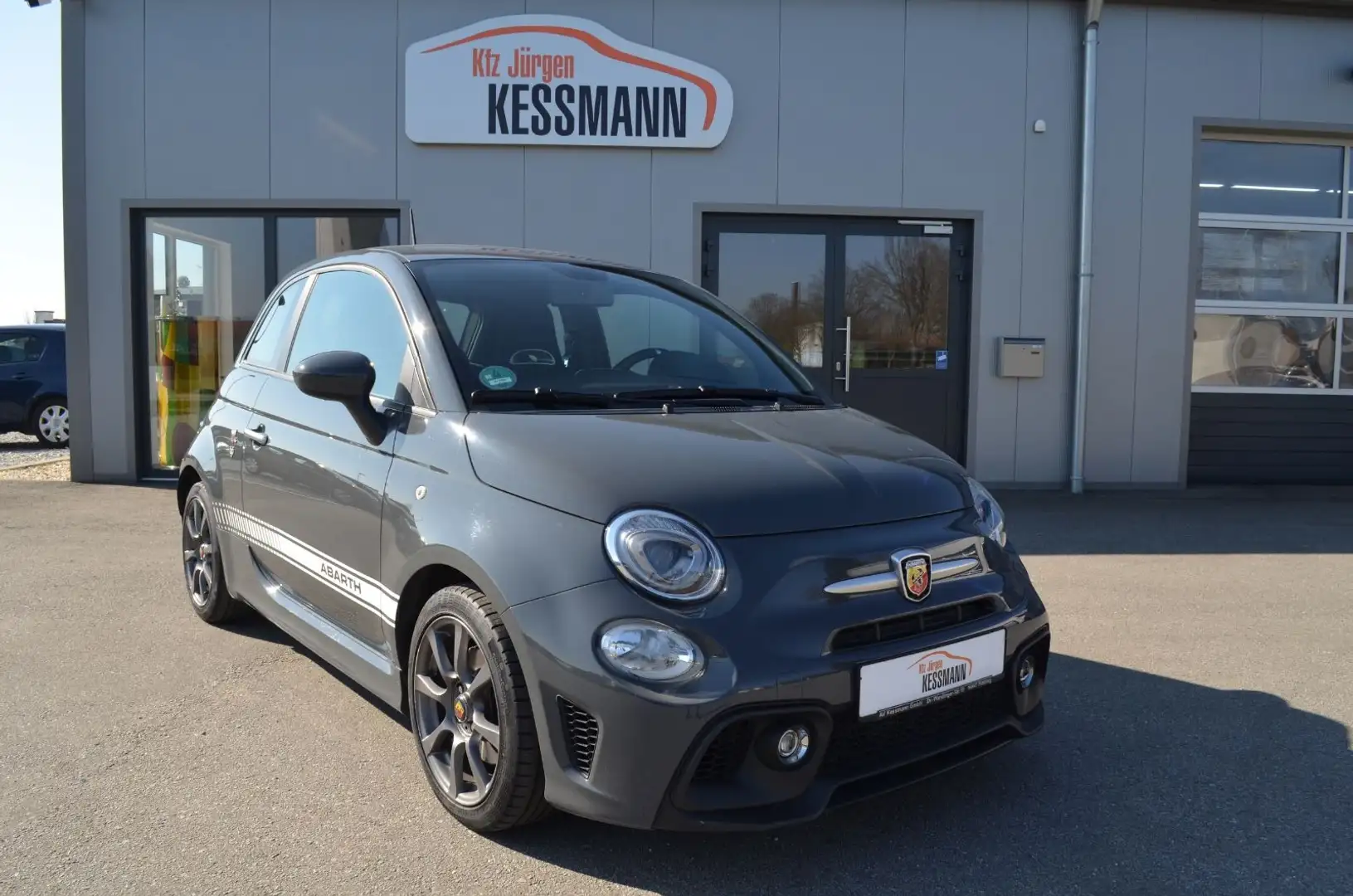 Abarth 595 Corsa **LED Scheinwerfer**Pista Grau Uni** Grau - 1