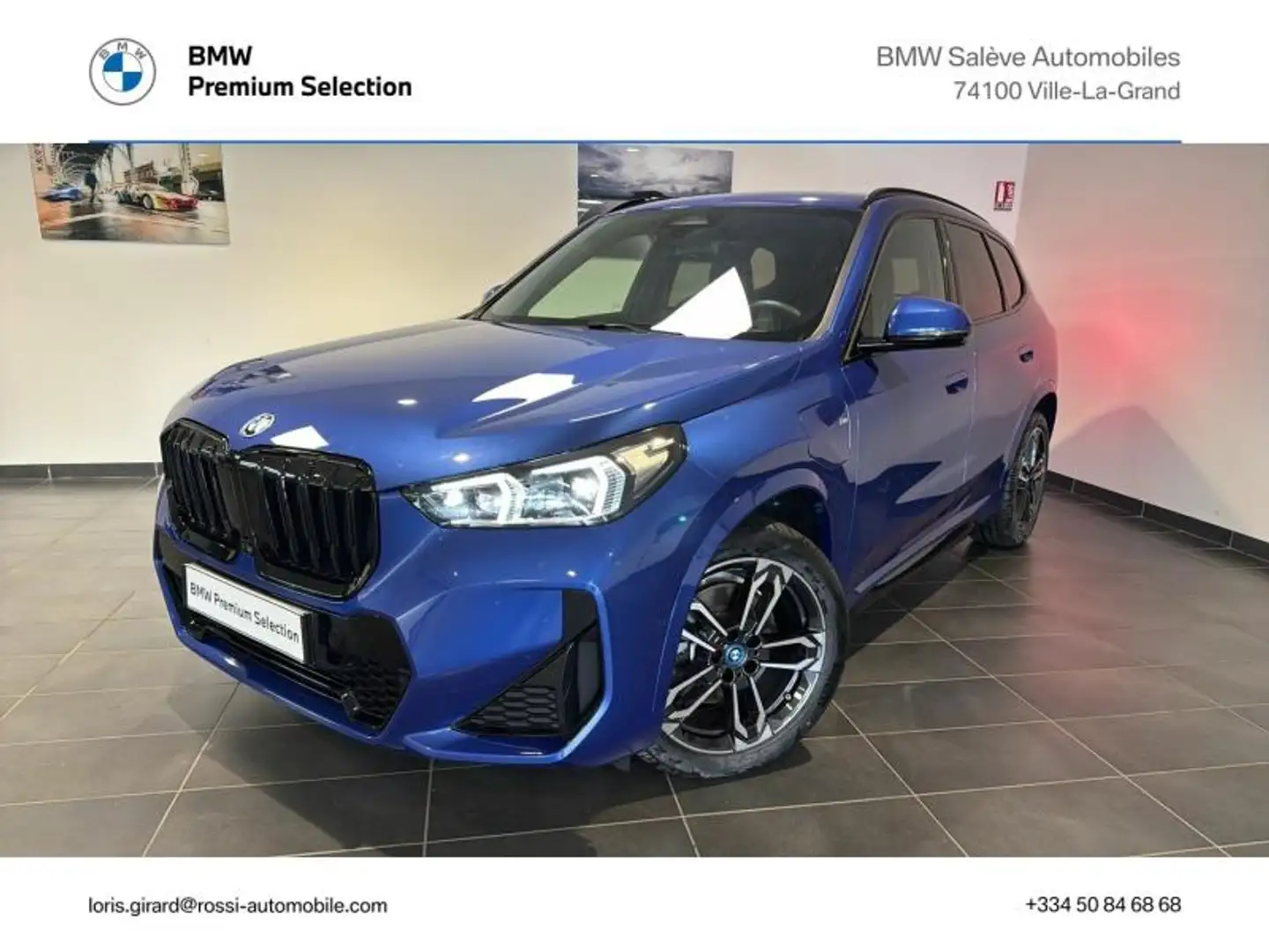 BMW X1 xDrive25e 245ch M Sport Bleu - 1