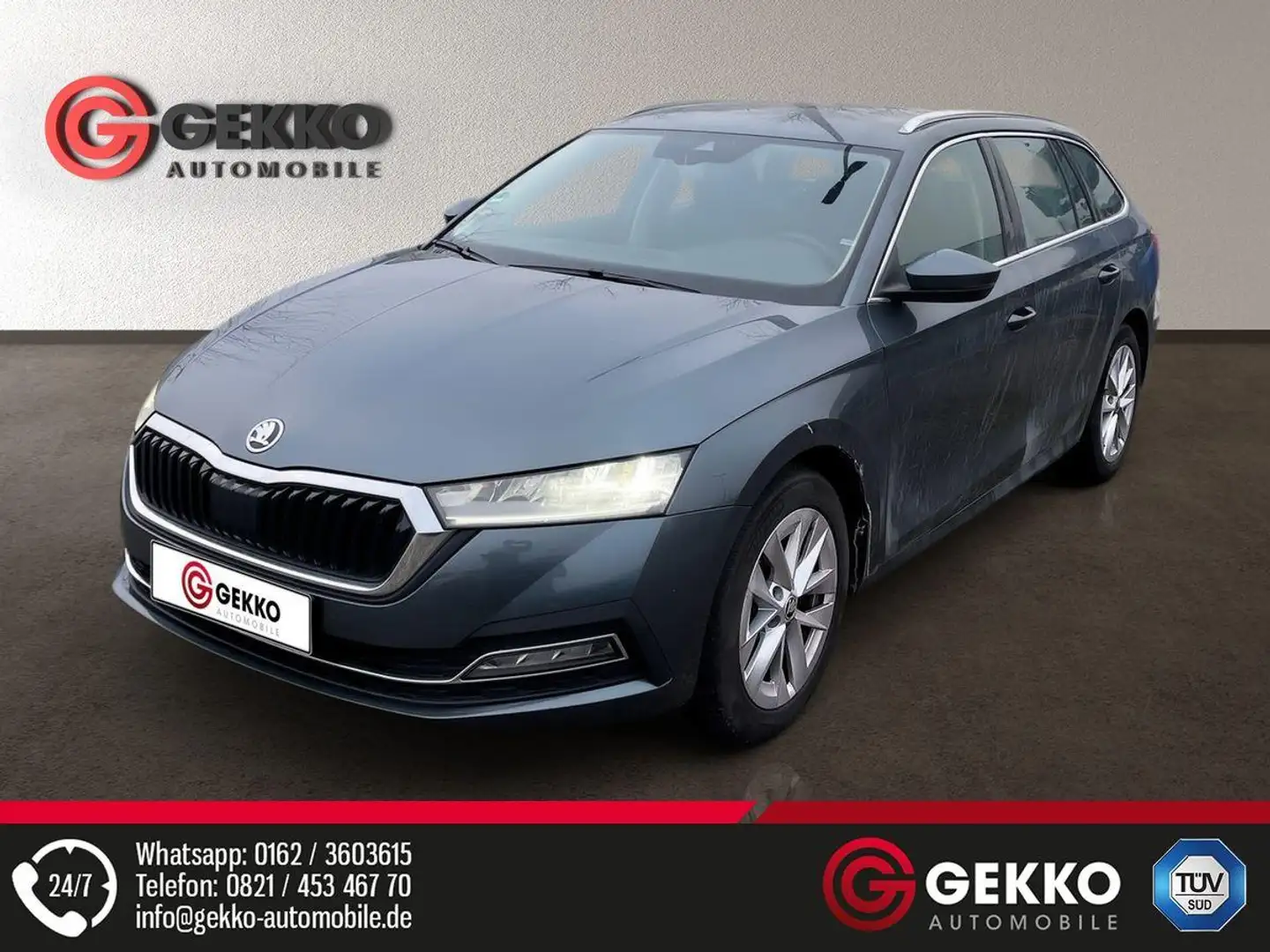 Skoda Octavia Style +KAMERA+ACC+LED+NAVI+APP+DAB+Metallic Gris - 2