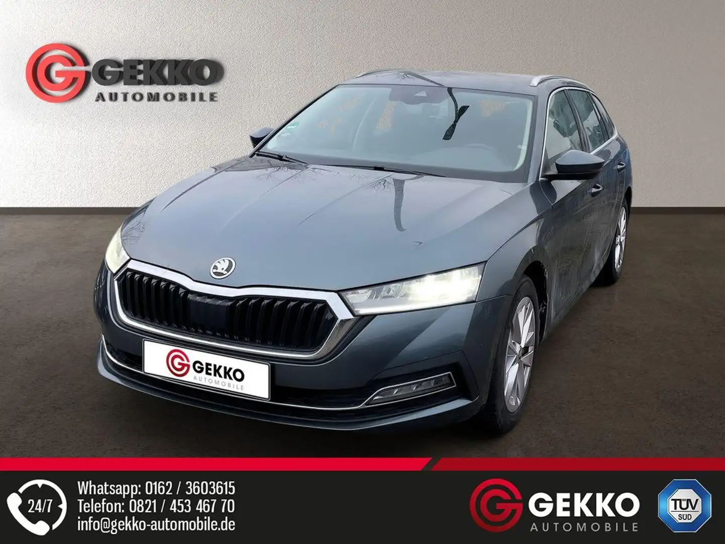 Skoda Octavia Style +KAMERA+ACC+LED+NAVI+APP+DAB+Metallic Gris - 1