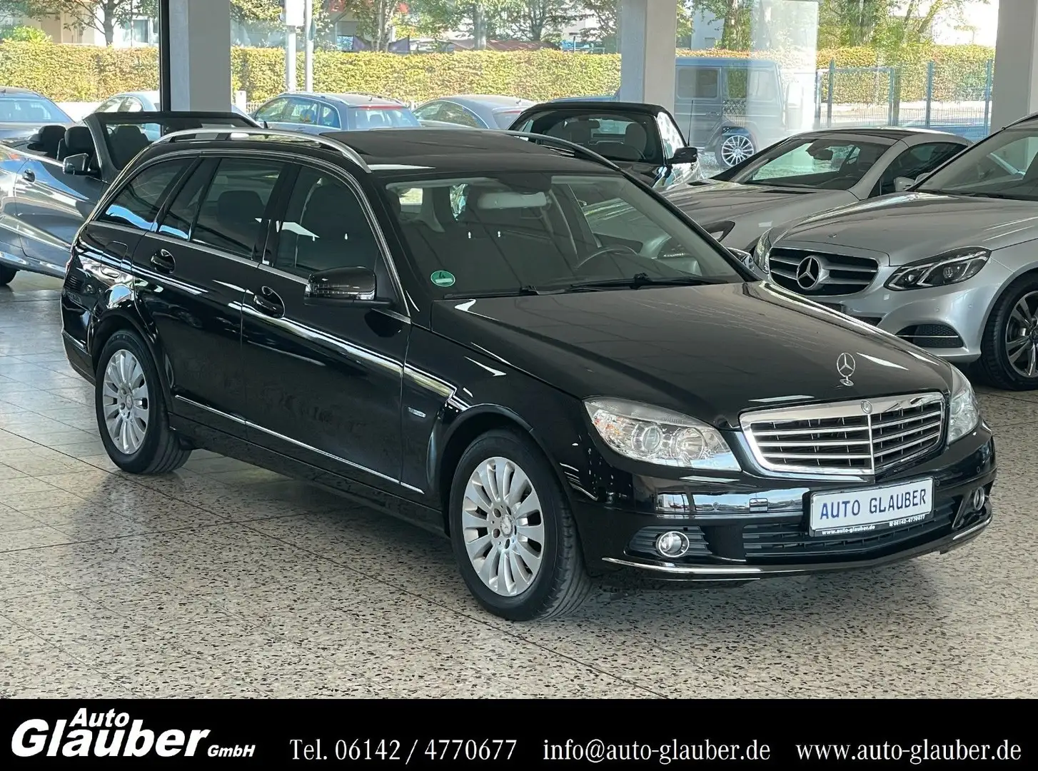 Mercedes-Benz C 180 CGI T-Modell/Automatik/Navi/GSD/PTS/2.Hand Černá - 1