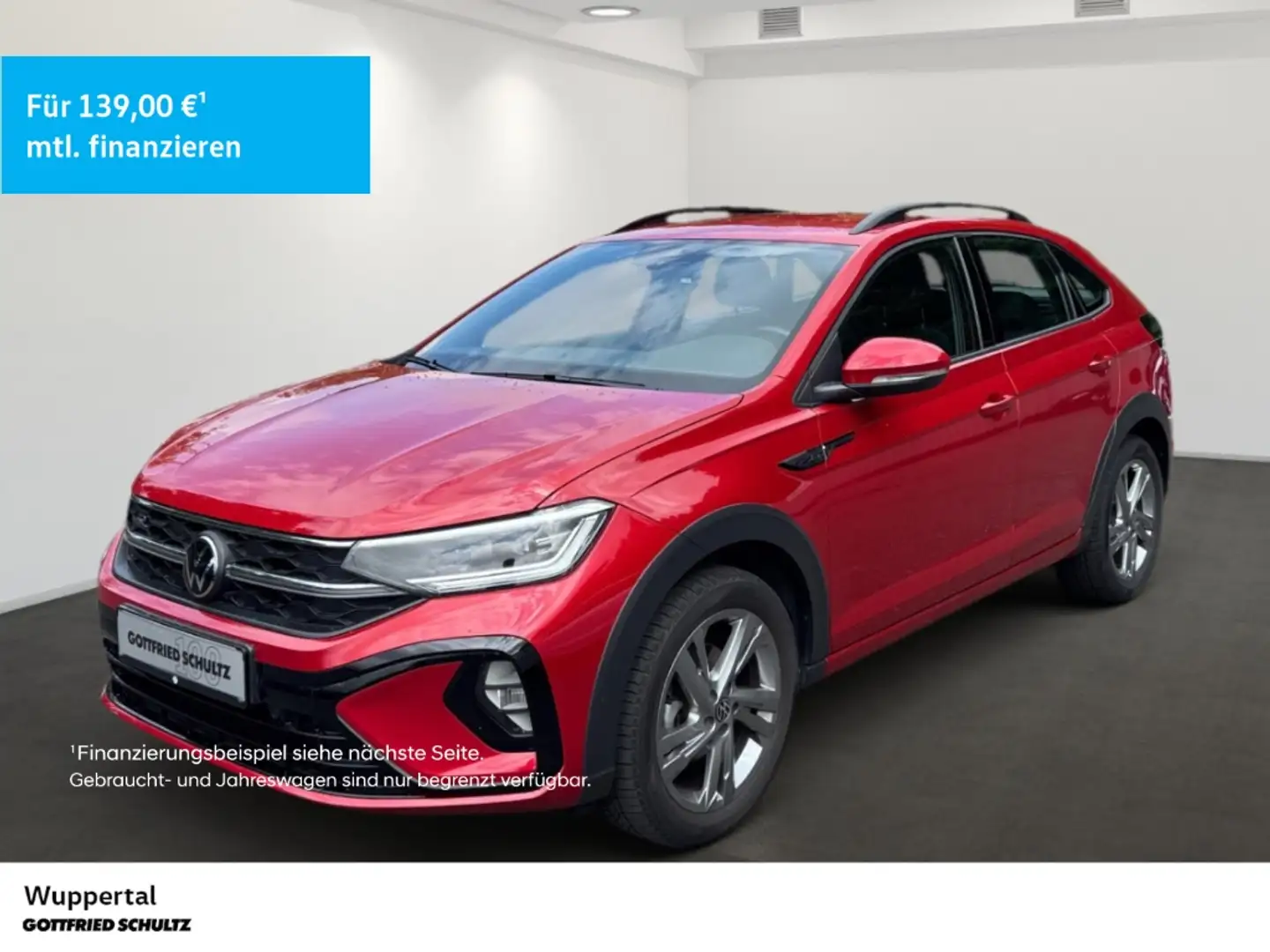 Volkswagen Taigo 1.0 TSI R-Line DSG LED ACC SHZ PDC LM Rot - 1