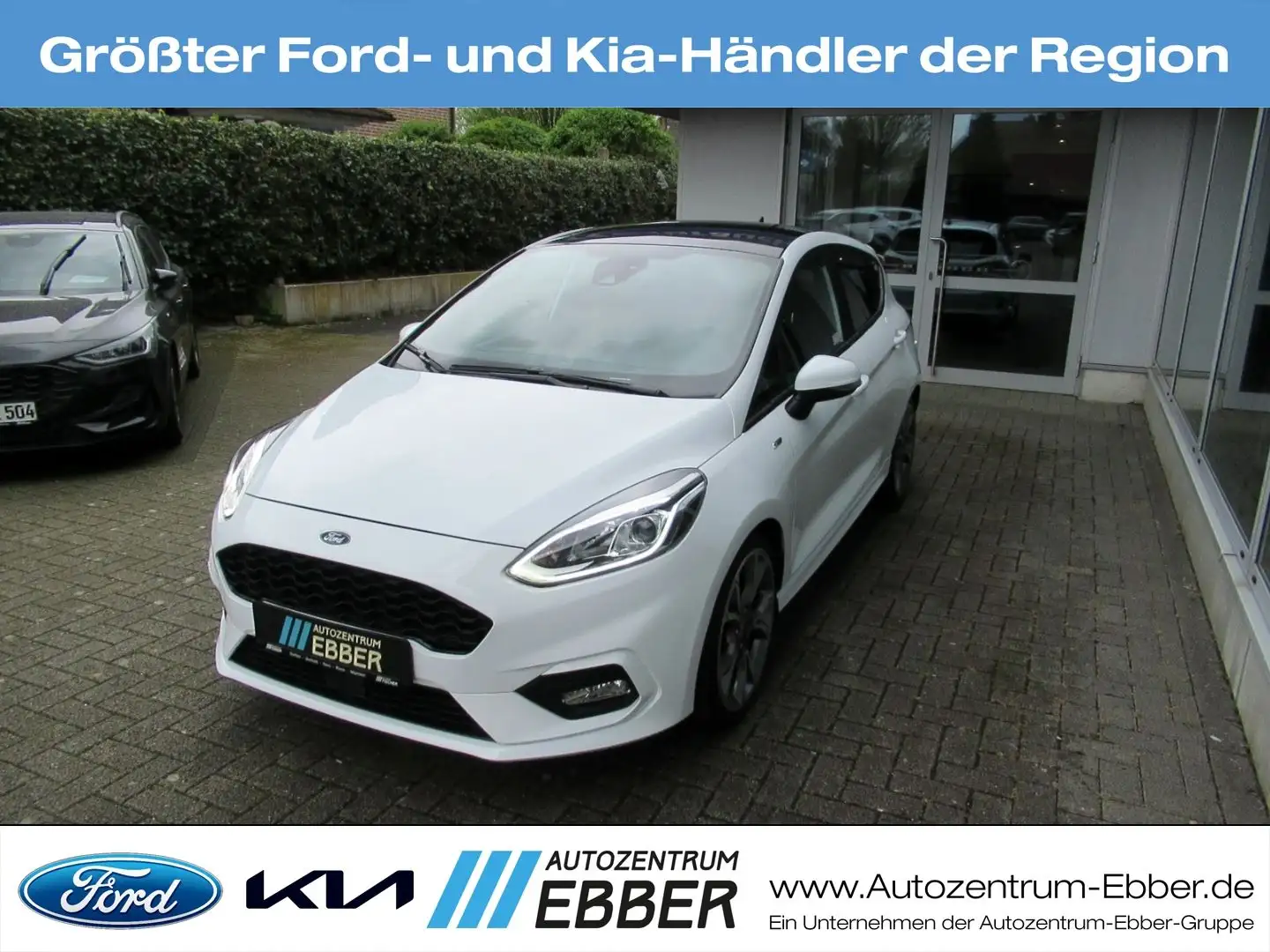 Ford Fiesta ST-Line X 1.0 Sync Panoramadach PDC Wit - 1