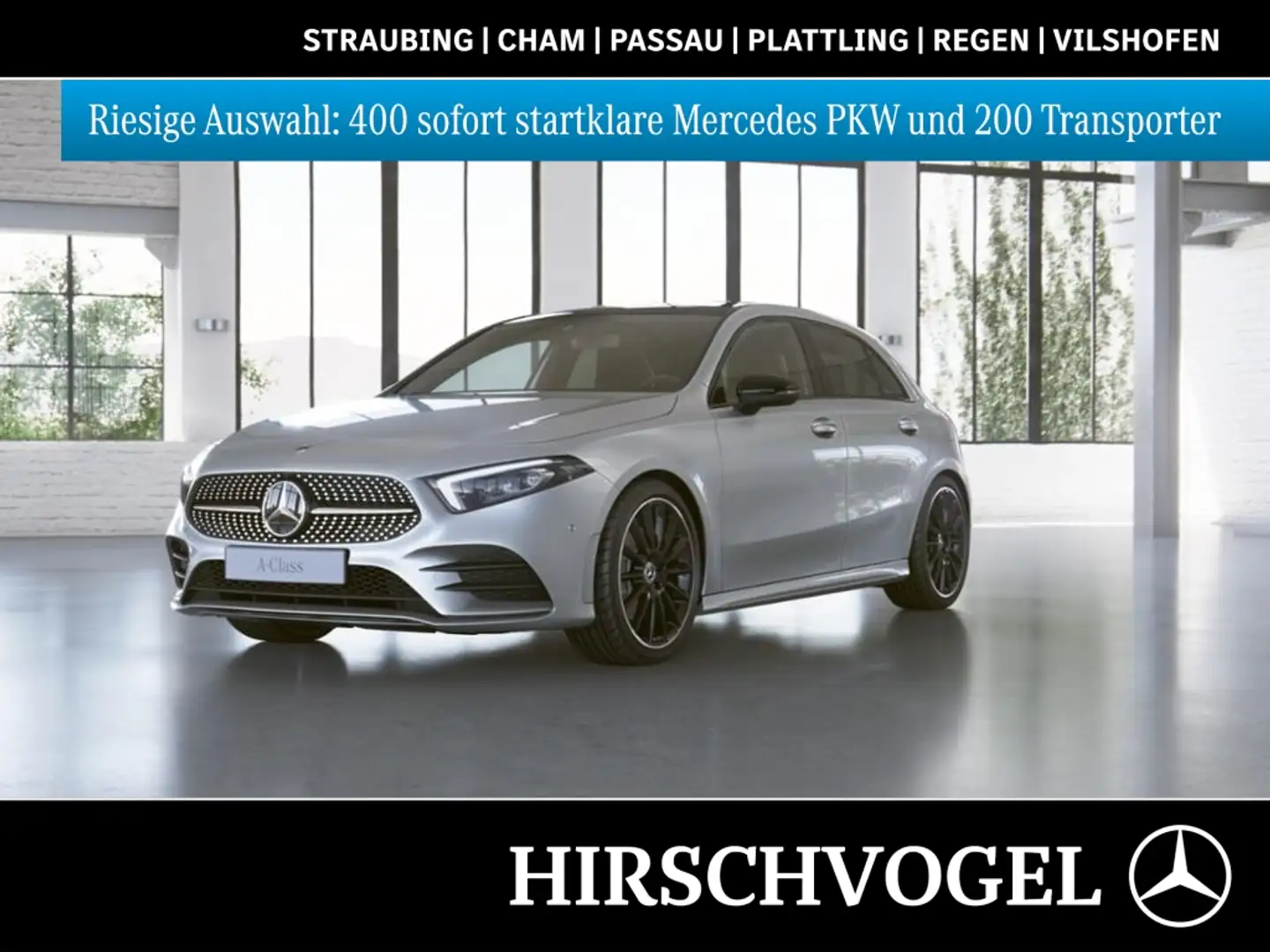 Mercedes-Benz A 250 e AMG-Line+Night+Leder-P+Pano+KEYLESS+360K Weiß - 1