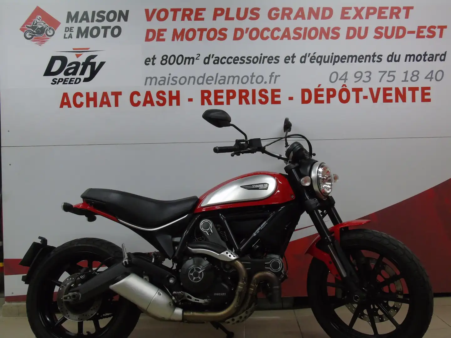 Ducati Scrambler Roşu - 1