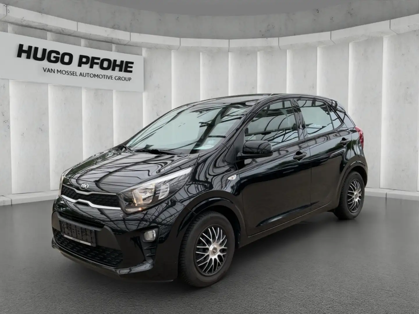 Kia Picanto 1.0 Edition 7 (EURO 6d-TEMP) Schwarz - 1