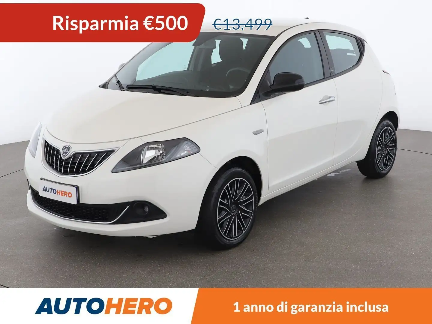 Lancia Ypsilon 1.0 Mild-Hybrid Gold MHEV Bianco - 1