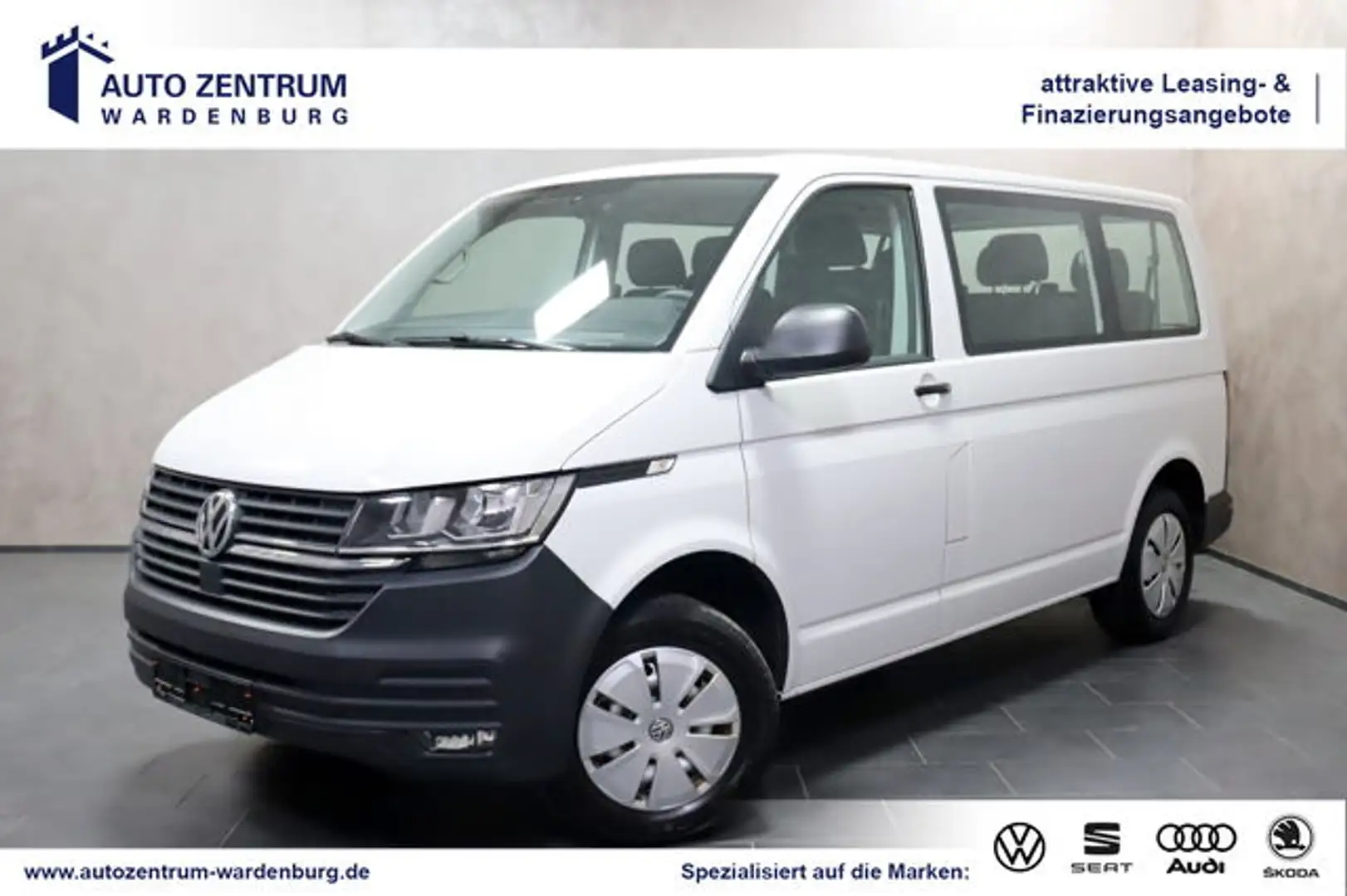 Volkswagen T6.1 Transporter 9-Sitzer STANDHEIZUNG KLIMA Bianco - 1