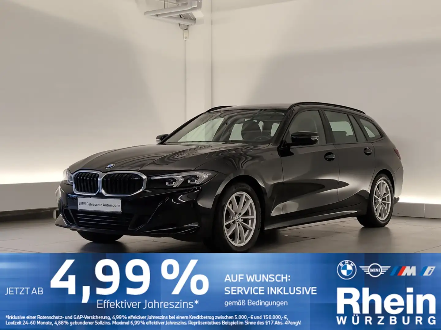 BMW 318 i Touring DAB/SHZ/PDC DAB/SHZ/PDC Schwarz - 1