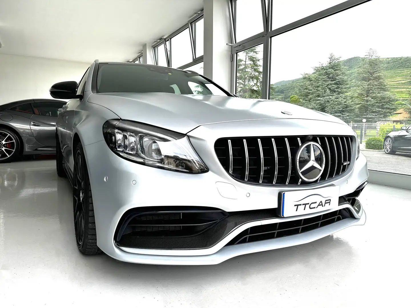 Mercedes-Benz C 63 AMG S SW AUTOMATIC Grigio - 2