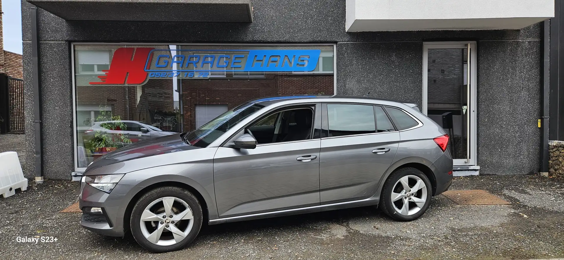 Skoda Scala 1.0 TSI Ambition (EU6AP) Gris - 1