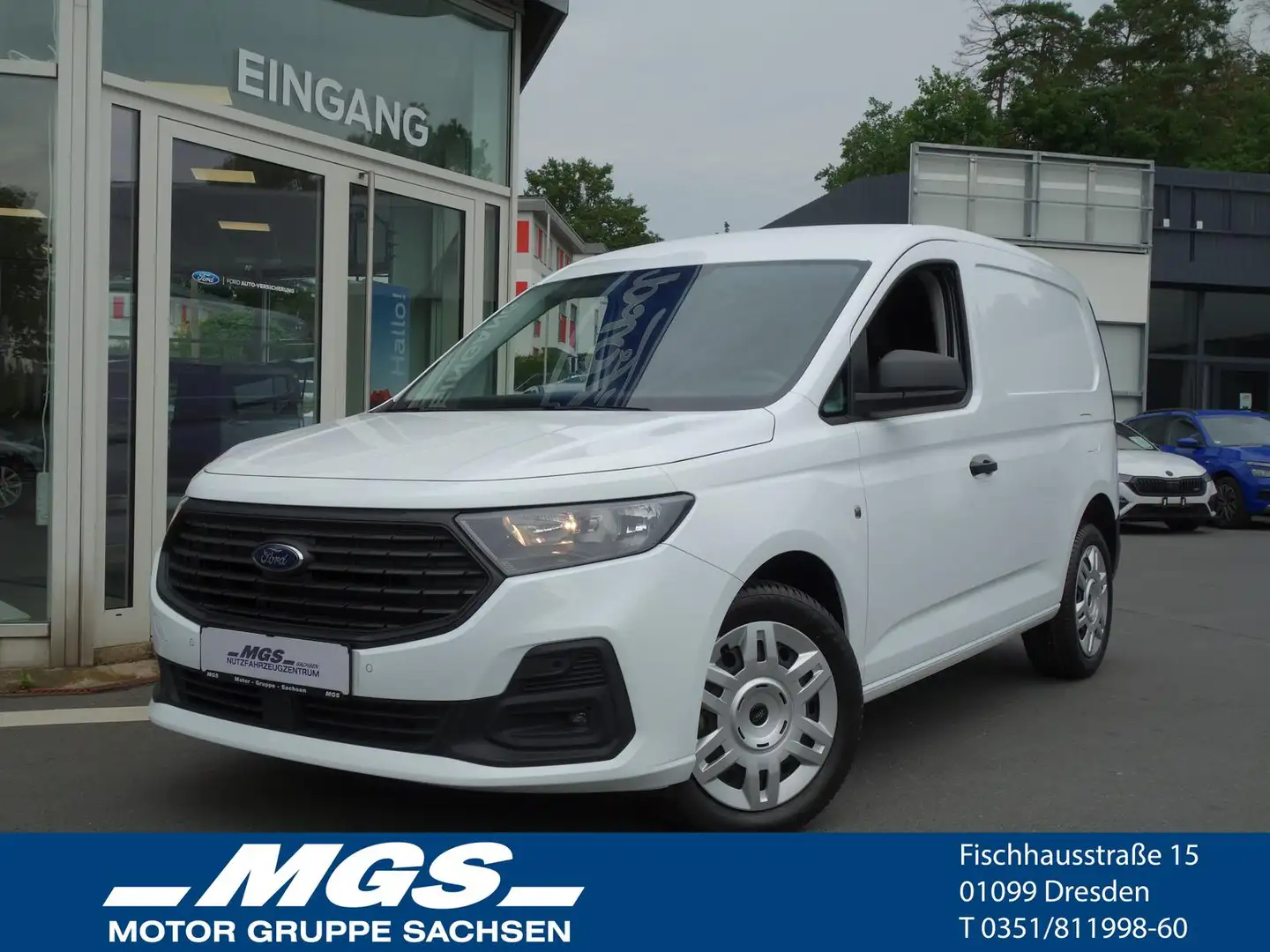 Ford Transit Connect 2,0L EcoBlueTrend Weiß - 1