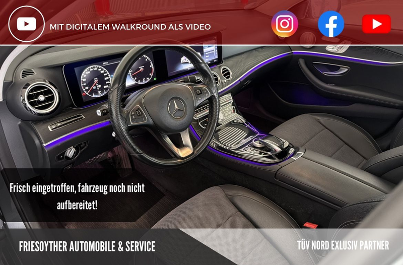 Mercedes-Benz E 350 d Lim. Avantgarde Panorama Widescreen AHK — photo 5