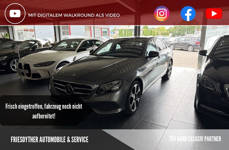 Mercedes-Benz E 350 d Lim. Avantgarde Panorama Widescreen AHK