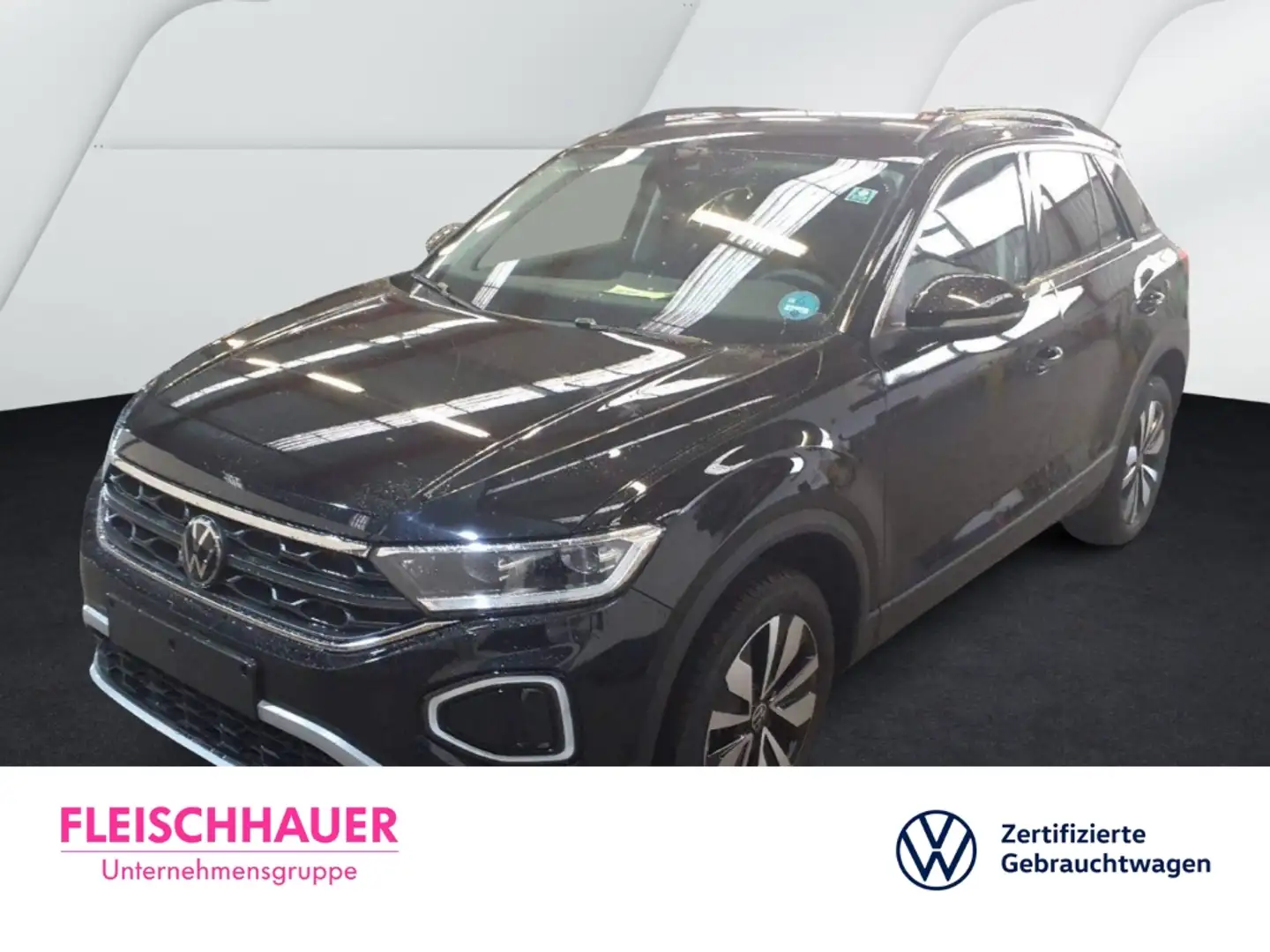 Volkswagen T-Roc Goal 2.0 Life DSG AHK Navi Digitales Cockpit LED A Schwarz - 1