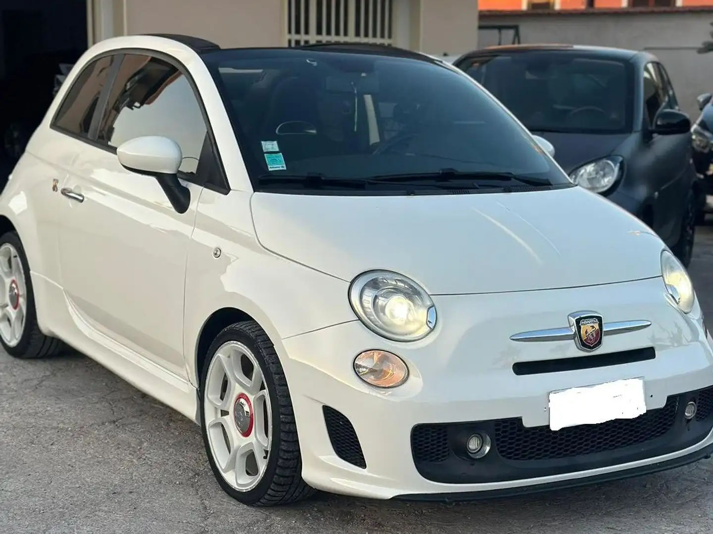 Abarth 500C 500C 1.4 16v t. t-jet 140cv MTA Weiß - 2