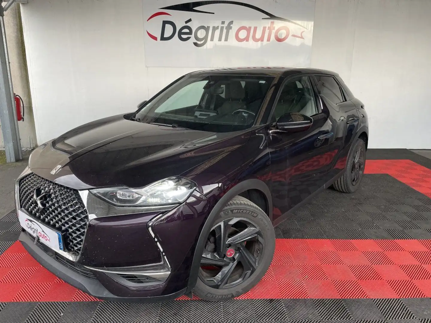 DS Automobiles DS 3 DS3 CROSSBACK BlueHDi 100 BVM6 Performance Line+ Bleu - 1