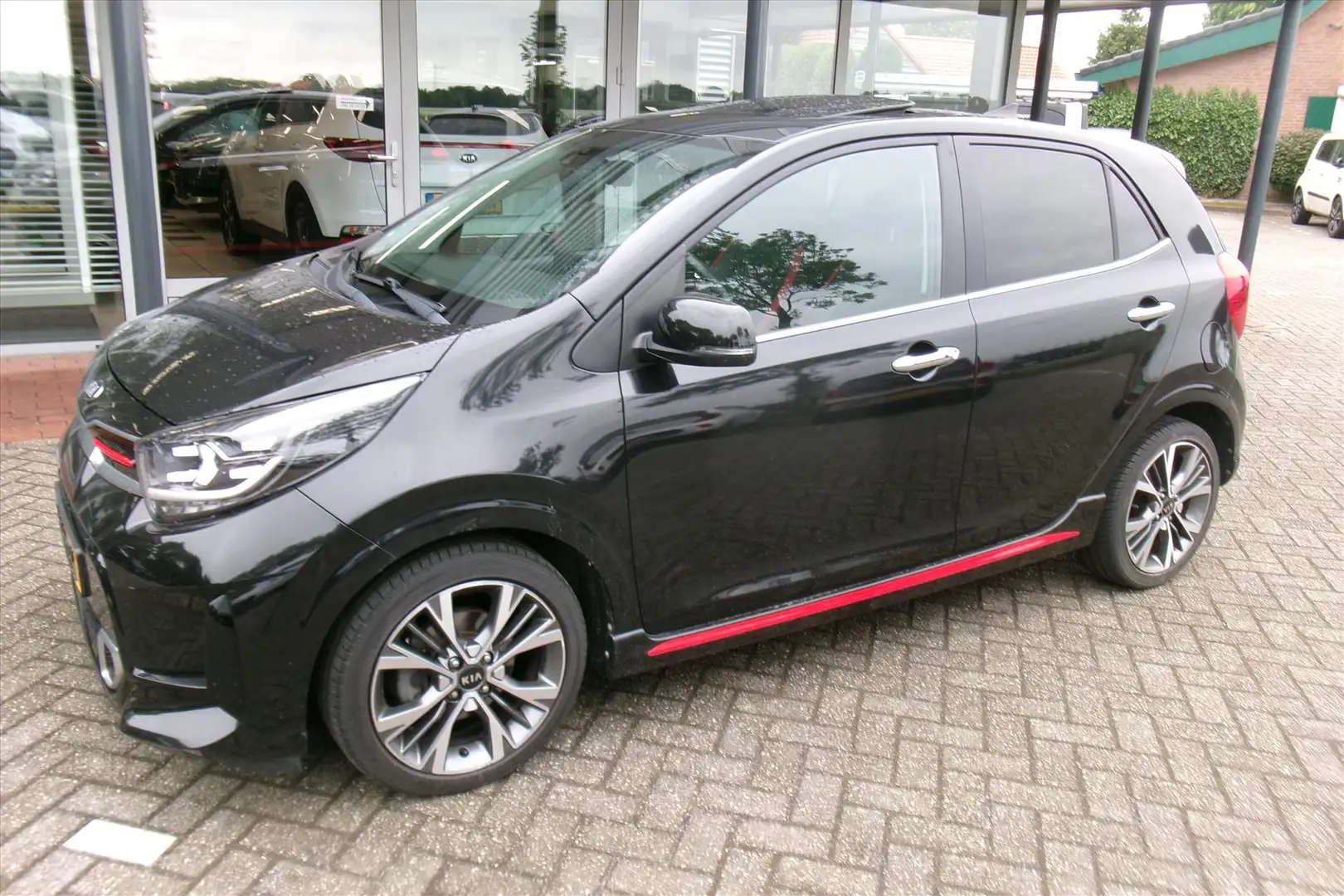 Kia Picanto 1.0 Turbo 100pk 5-zits GT-Line Luxe Org. Ned. Negro - 2
