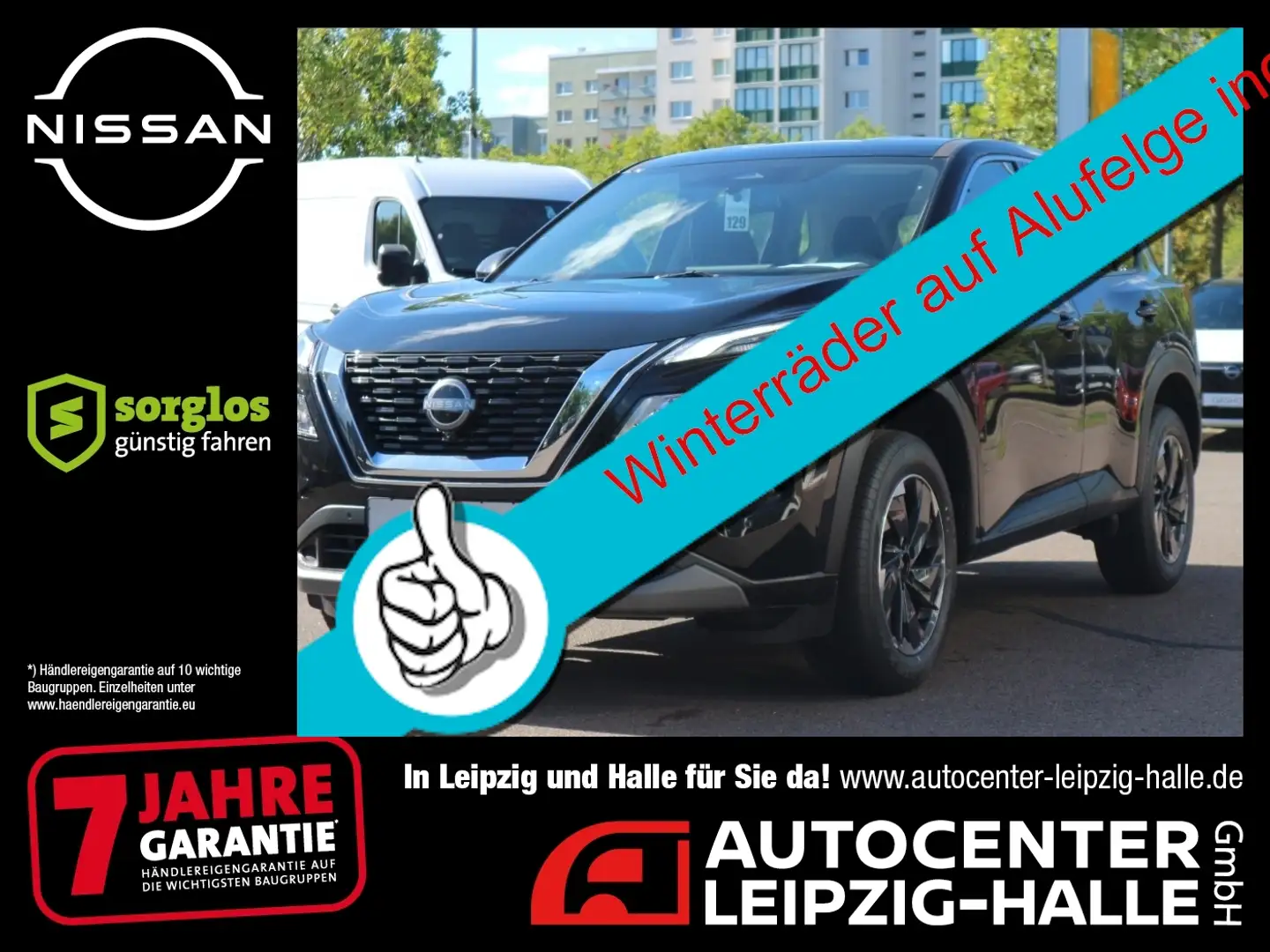 Nissan X-Trail ACENTA 1.5 VC-T MHEV 4x2 Winterräder inkl Noir - 1