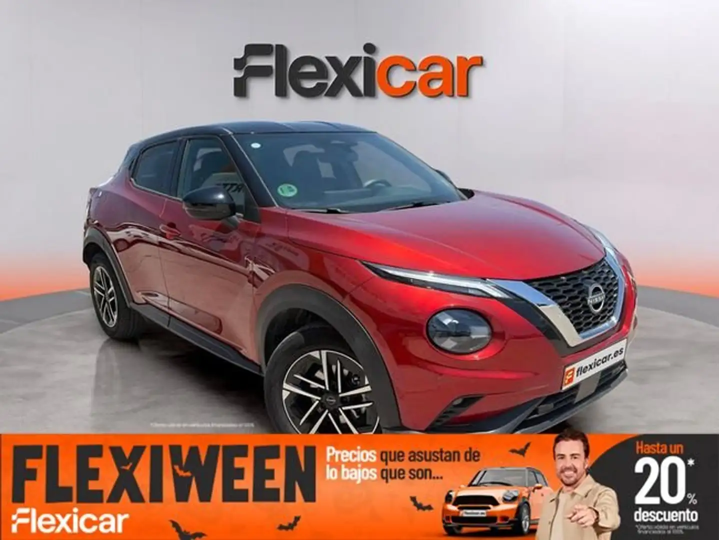 Nissan Juke 1.0 DIG-T N-Connecta 4x2 DCT 7 84kW Rojo - 1