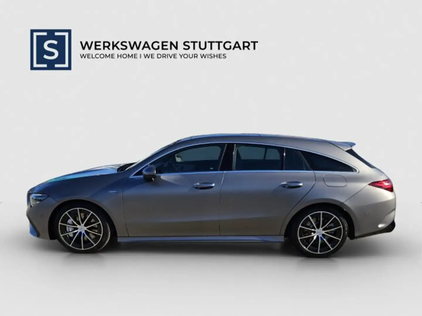 Mercedes-Benz CLA 35 AMG CLA 35 AMG Shooting Brake 4M AHK MAGNO Pano NP80 Gris - 2