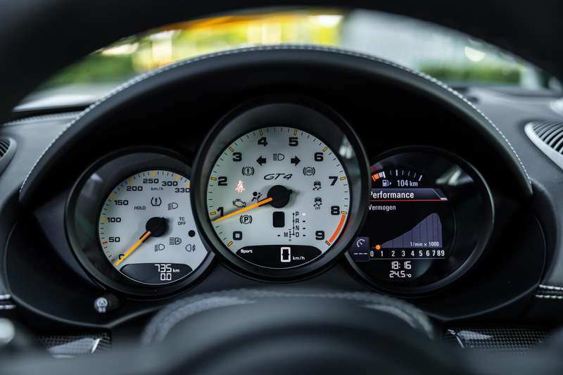Porsche 718 GT4 4.0 Clubsport (420pk) | 735 km !!! | 2022 | In