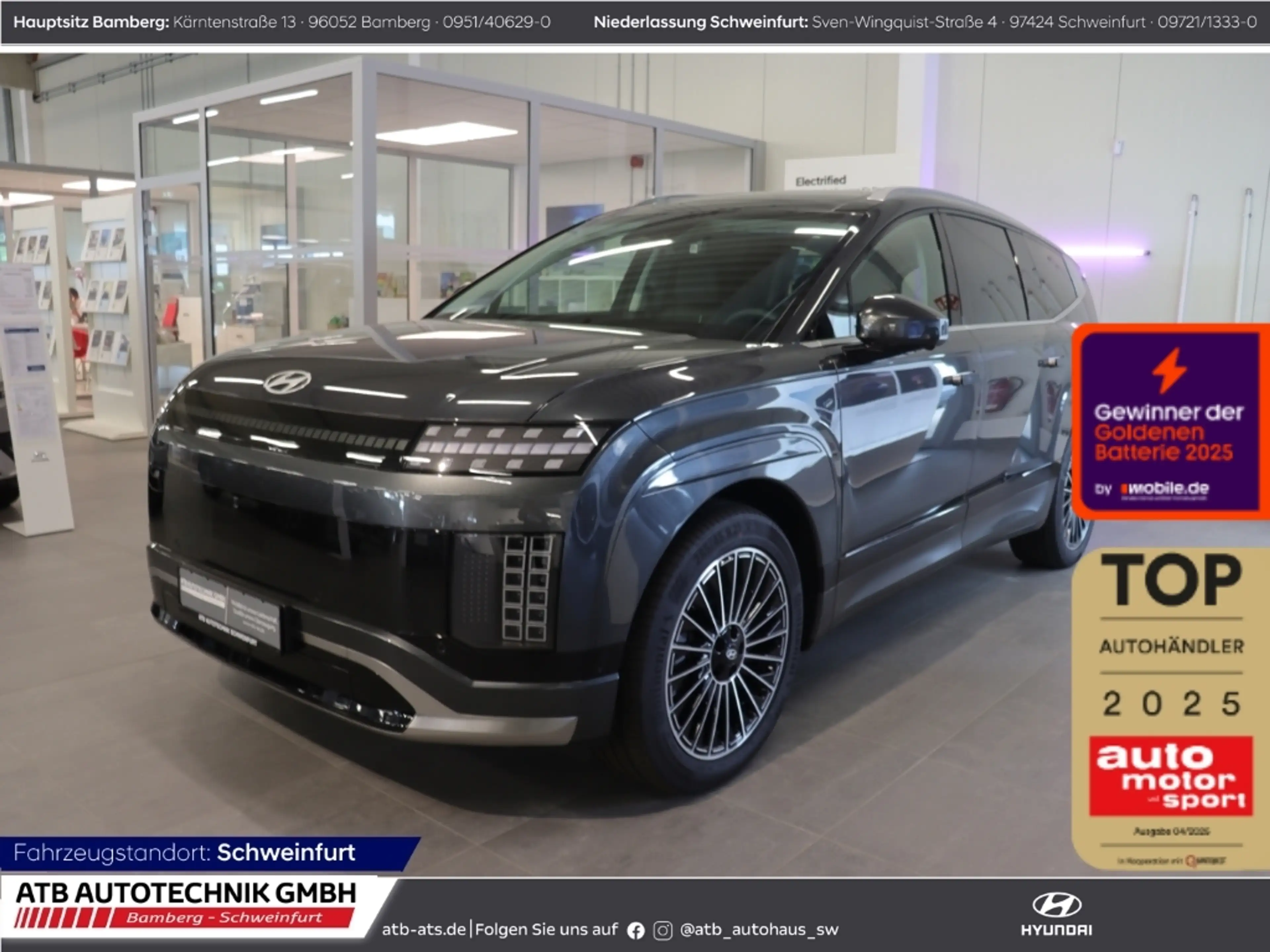 Hyundai IONIQ 9 UNIQ 7-Sitzer MY26 307 PS 4WD HUD El. Panodach