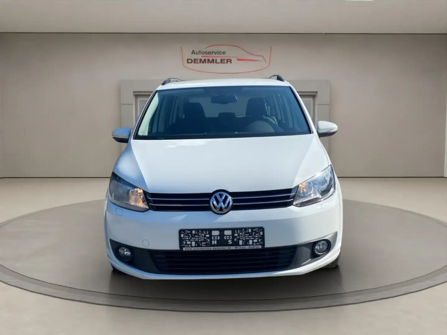 Volkswagen Touran AHK,Climatronic,Sitzheizung,PDC,7-Sitzer Bianco - 2