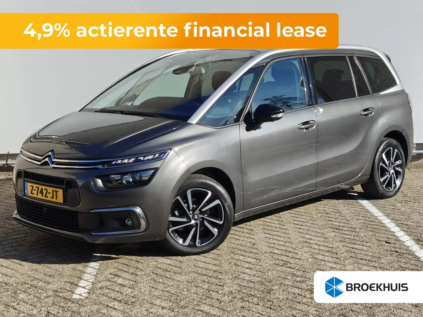 Citroen Grand C4 SpaceTourer 1.2 PureTech Shine | 2 stoelen op derde rij | Acht Grijs - 1