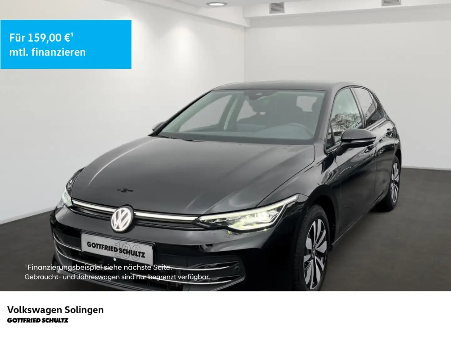 Volkswagen Golf VIII 1.5 TSI Goal AHK   SHZ   Side Assist   PDC Schwarz - 1