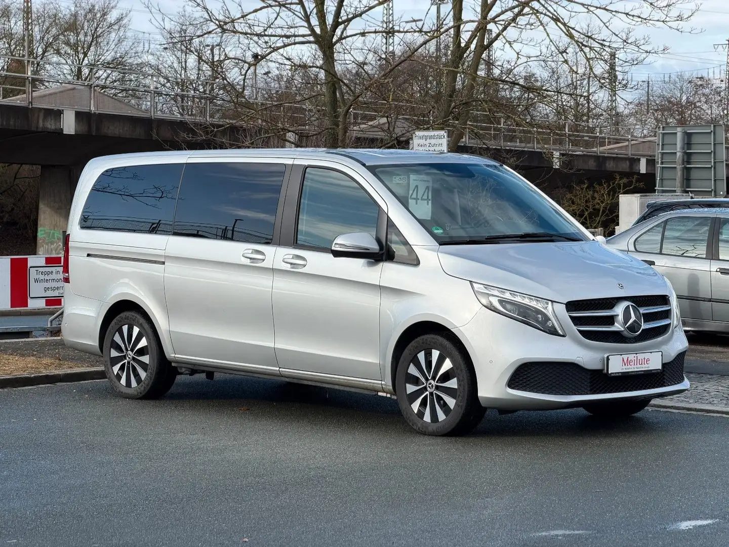 Mercedes-Benz V 300 *lang*Edition*4Matic*2,5t AHK*LED*Abstand Silber - 2