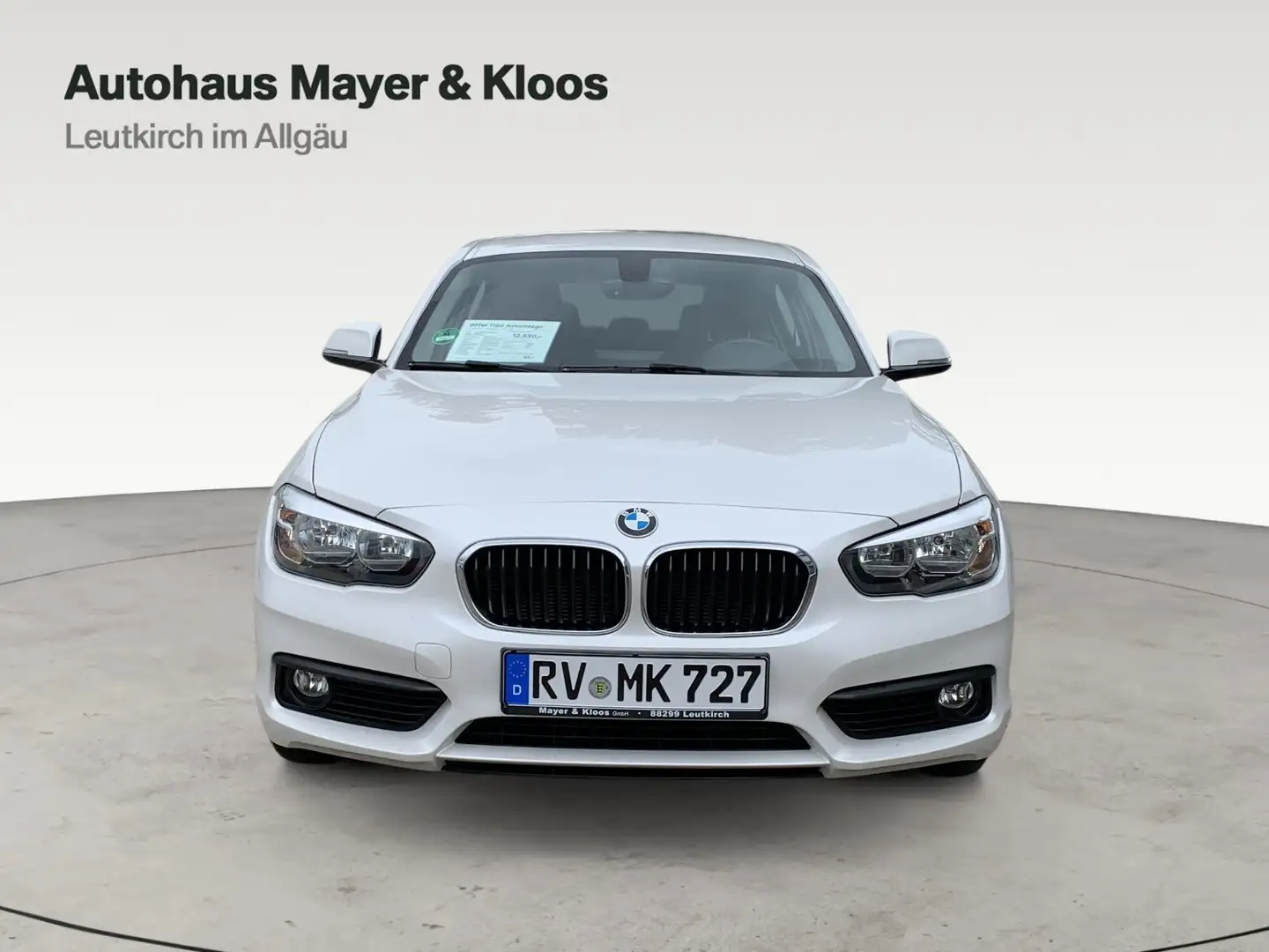 BMW 116 d Efficient Dynamics Advantage Navi Bus. USB Weiß - 2
