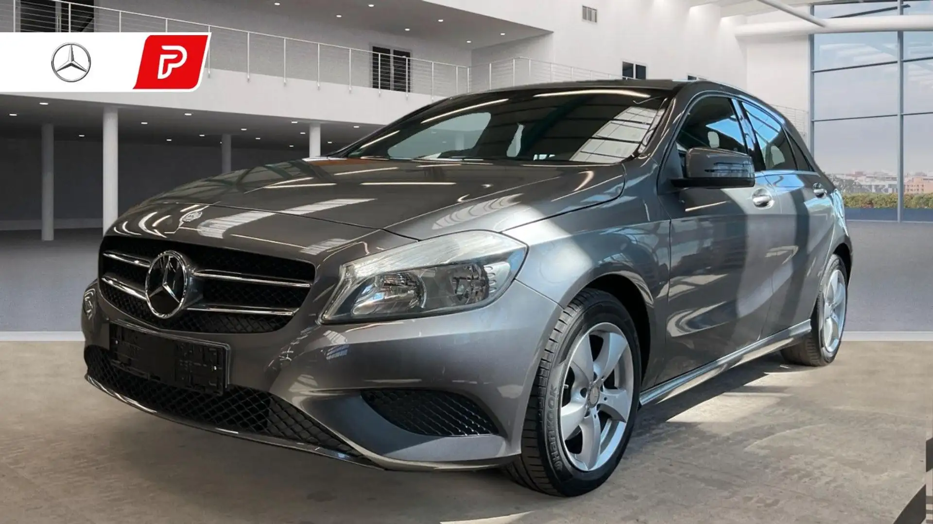 Mercedes-Benz A 180 BlueEfficiency/ KLM / NAVI / SHZ / TÜV NEU Gris - 1
