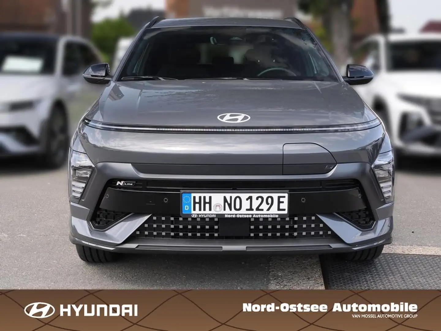 Hyundai KONA SX2 EV N Line V2L-Paket el. Heckklappe Grau - 2