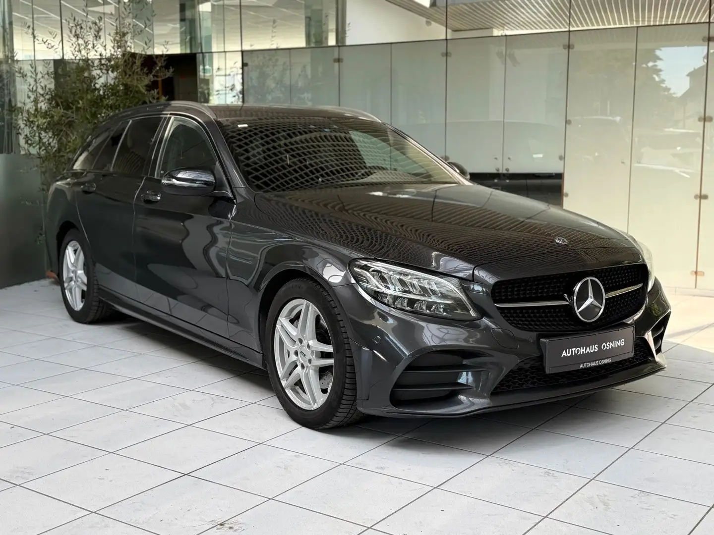 Mercedes-Benz C 220 T d Night Edition AMG WIDESCREEN NAVI KAM Verde - 1