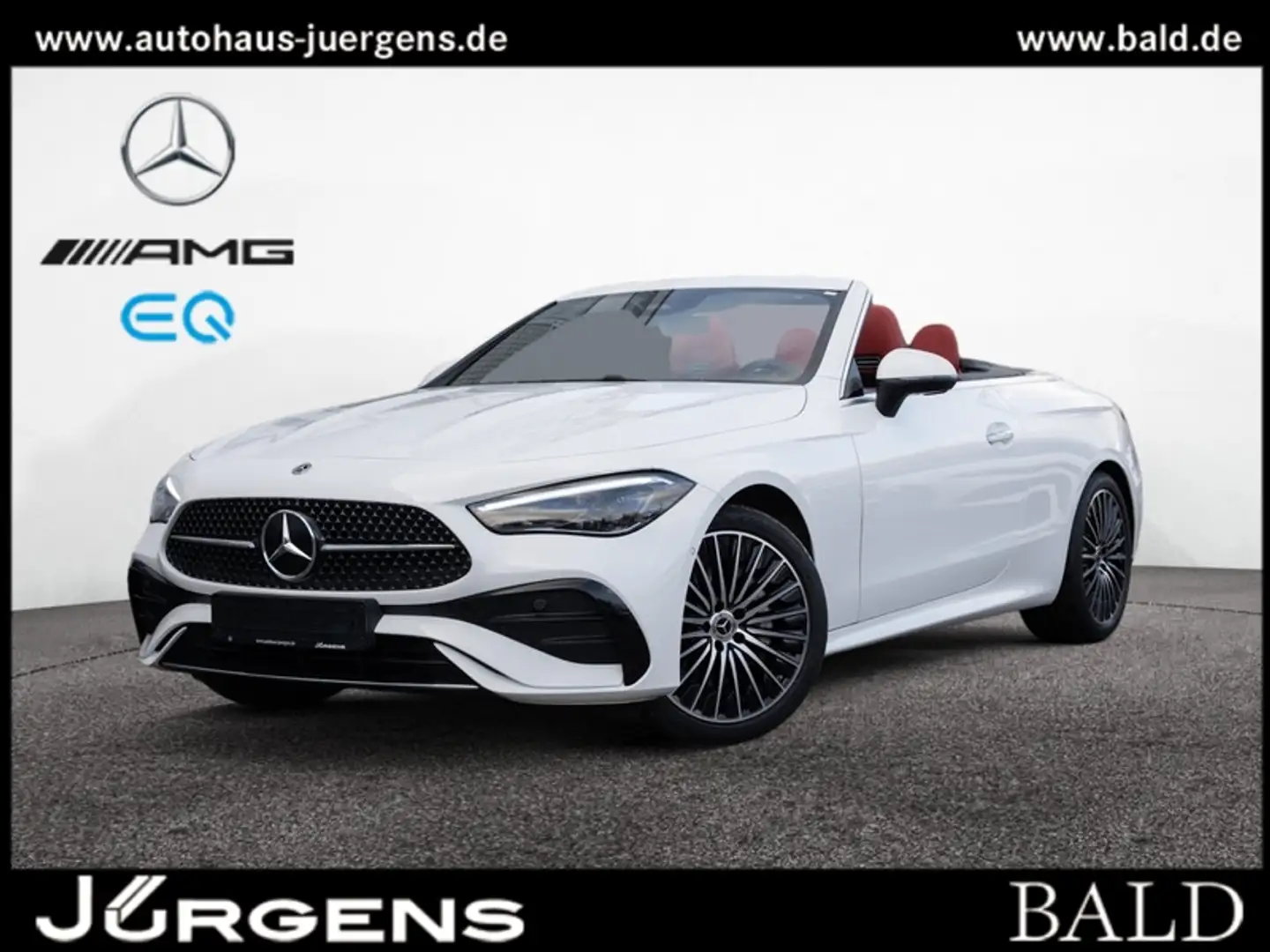 Mercedes-Benz CLE 200 Cabrio AMG-Sport/LED/Cam/Leder/Distr/19" Weiß - 1