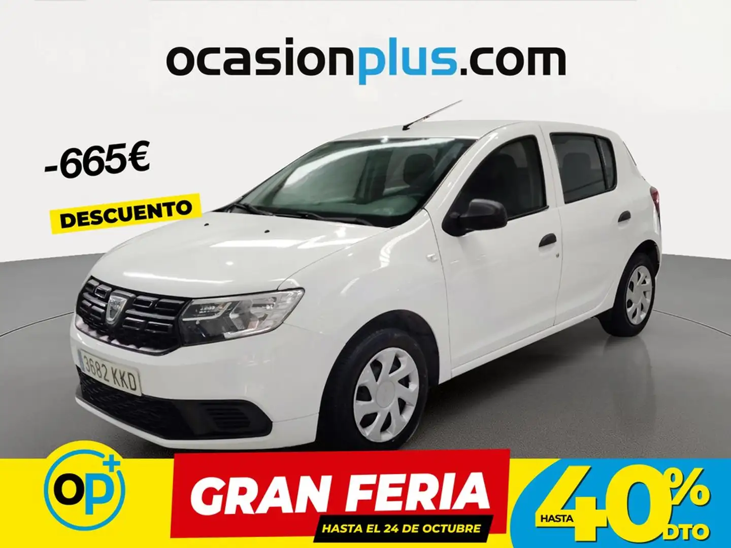 Dacia Sandero 0.9 TCE GLP Ambiance 66kW Blanco - 1