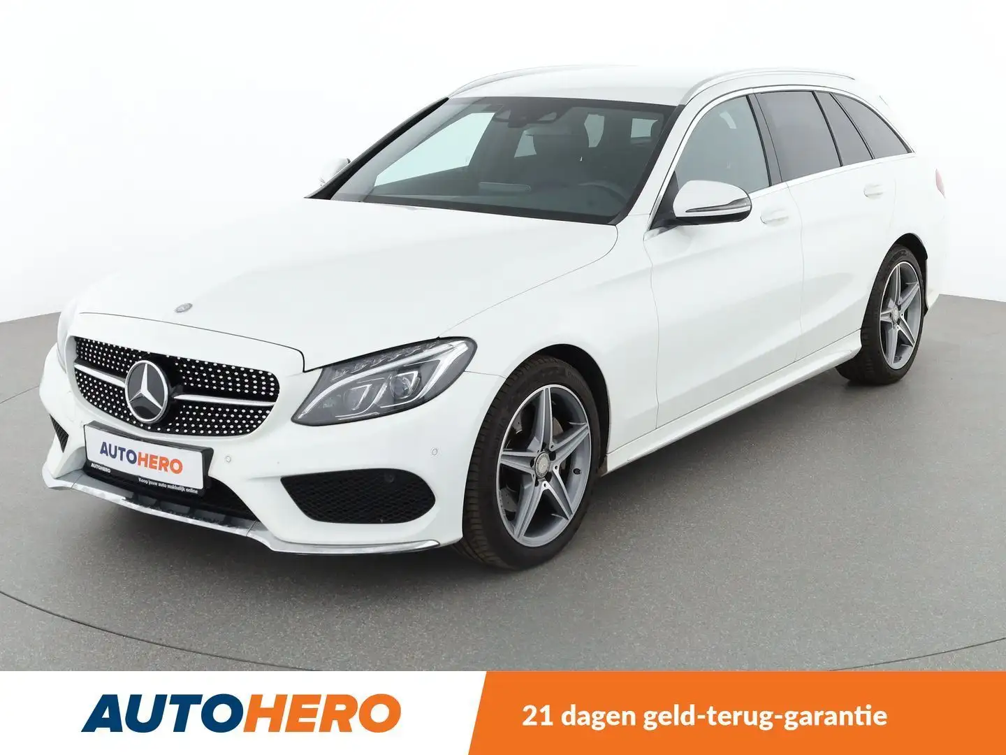 Mercedes-Benz C 180 C 180 CGI T AMG Line Blanc - 1