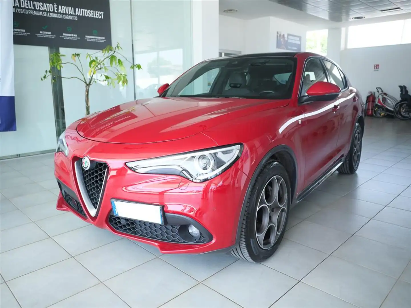 Alfa Romeo Stelvio 2.2 mjt 210 cv Ti Q4 36 mesi di garanzia Rood - 1