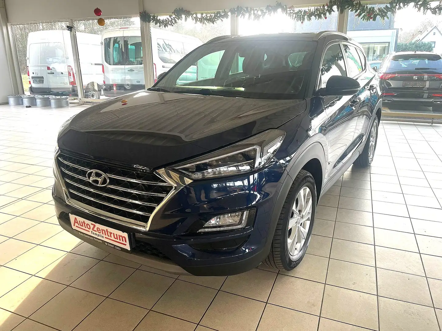 Hyundai TUCSON Trend 2WD-Klima-Navi-Kamera-AHK-DAB-SHZ-Garantie- Blau - 1