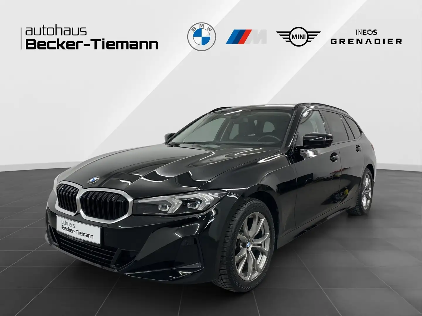 BMW 318 i A,AHK,Klimaautomatik,Navi,etc. Zwart - 1