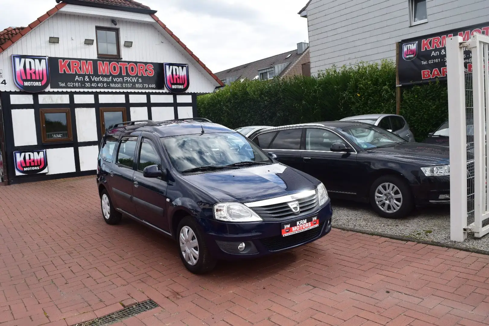 Dacia Logan MCV  TÜV/AU NEU, KLIMA, AHK, MP3, USB, AUX Blau - 1