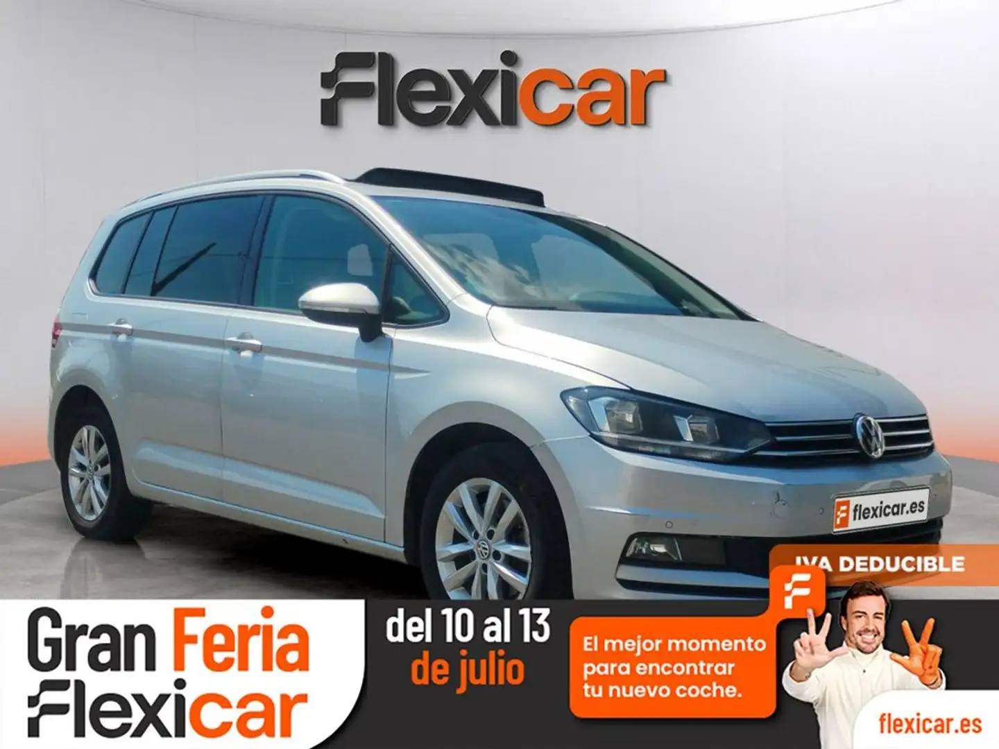 Volkswagen Touran 1.6TDI CR BMT Advance 85kW Gris - 1