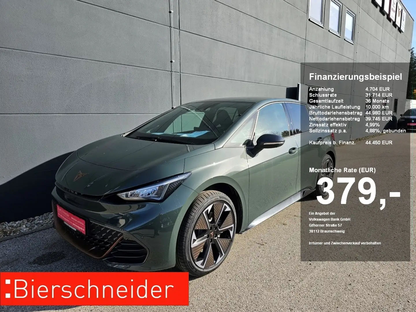 CUPRA Born VZ 84 kWh LED NAVI SENNHEISER WÄRMEPUMPE 20 AREA-V - 1