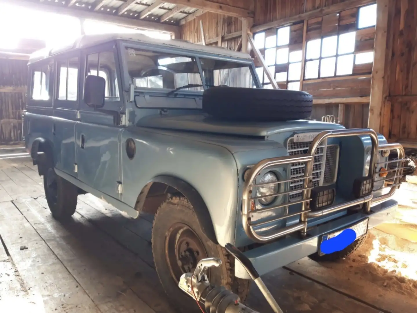 Land Rover Series Station Wagon / 109er / Orginal Land Rover/selten Albastru - 2