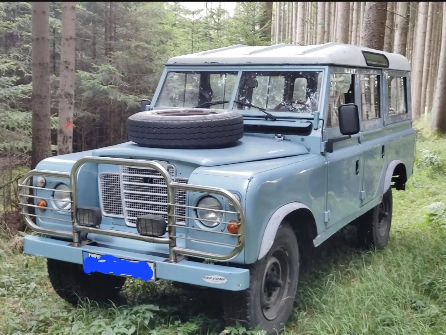 Land Rover Series Station Wagon / 109er / Orginal Land Rover/selten Albastru - 1